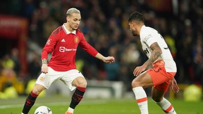 Antony 5 - Curled a shot wide after seven minutes and another on 28. When he wasn’t shooting from distance he tried to cut inside. Ineffective. AP Photo