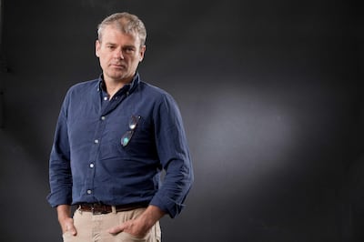 Author Mark Haddon. Alamy