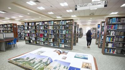 The Sharjah Library. Photo: Ruel Pableo for The National