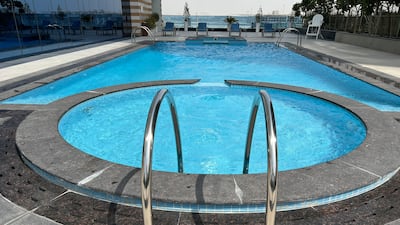 The swimming pool