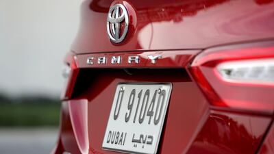 A total of 19 million Camrys have been sold worldwide since its launch in 1982. Chris Whiteoak / The National