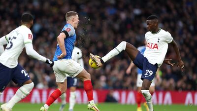 Pape Sarr, 6 – Rusty. Put the ball straight out of touch under no real pressure with his first involvement of note and wasted a decent chance to test Joshua Griffiths when he struck wide of goal. Showed brilliant strength to steal back possession and draw a foul late on. Getty