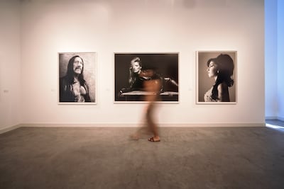 JD Malat Gallery in Dubai staged an exhibition of Bryan Adams' photography in 2025. Photo: JD Malat