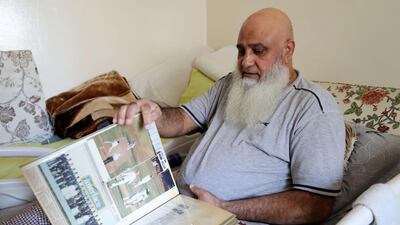 Mohammed Ishaq shows some old newspaper clippings from his playing career. “From the beginning, I was commanding. One time I played five matches in a week, and made five hundreds, in Pakistan domestic cricket."