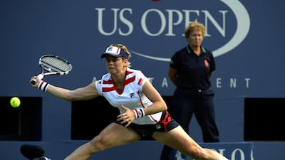 Kim Clijsters, pictured at the US Open in 2012, is set to make her return to the WTA Tour at the Monterrey Open. AFP