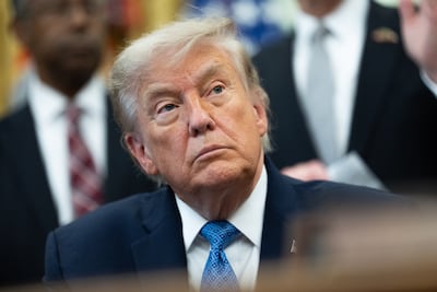 US President Donald Trump. Bloomberg