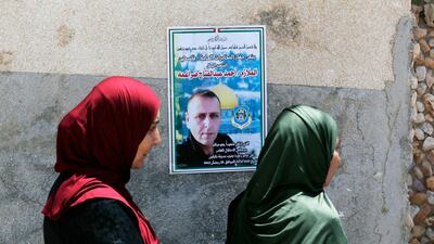 The funeral came as violence soared between Israel and the Palestinian territories. AFP