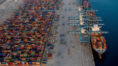 The new terminal is part of ambitious plans for Khalifa Port, which replaced Abu Dhabi’s 1960s-built Port Zayed as the emirate’s main container boatyard in 2012. Photo: Abu Dhabi Ports