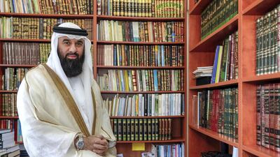 Imam Abdullah Mohammad Al Ansari, is using his radio show to share the stories of people who are battling drug addiction. Victor Besa/The National Section