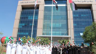 Sheikh Zayed Housing programme management. Photo Courtesy Sheikh Zayed Housing