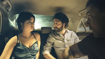 Mariam Al Ferjani and Ghanem Zrelli in ‘Beauty and the Dogs’. Courtesy Diff