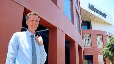 Thomas Hansen is vice president for worldwide small and medium business at Microsoft. Charles Crowell for The National