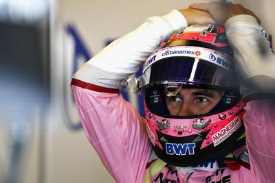 Force Inda's Sergio Perez will likely be battling hard with Nico Hulkenberg on Sunday. Mark Thompson / Getty Images