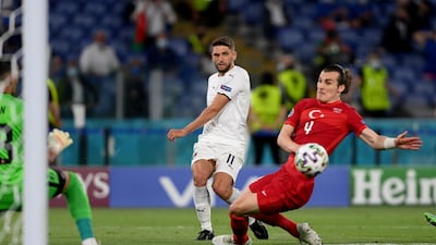 Domenico Berardi 8 - The Sassuolo man played a big part in the opening goal of the tournament as Umut Meras deflected his cross into the Turkish goal. A constant threat, registering five key passes on the night. Getty