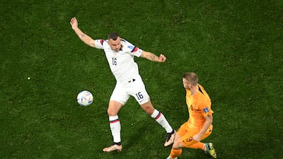 Matthijs de Ligt N/A On for Ake after 93 as Van Gaal took any sting out of the USA. Getty
