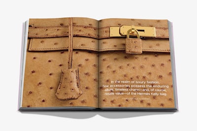 The coffee-table book features 25 of the most well-known handbags ever made, from the Birkin to the Baguette. Photo: Assouline