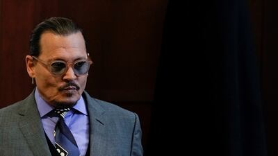 Actor Johnny Depp arrives at Fairfax County Circuit Court during his defamation case against ex-wife Amber Heard in Fairfax, Virginia. Reuters