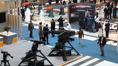 Visitors tour the event. EPA