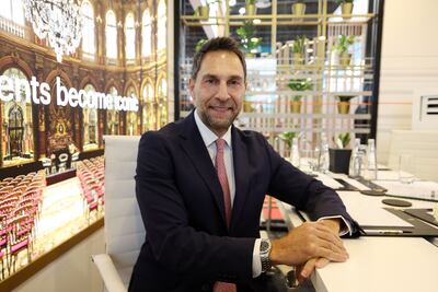 Haitham Mattar, managing director for India, the Middle East and Africa at IHG Hotels and Resorts, says the group has quickly adapted to the regional conflict. Chris Whiteoak / The National