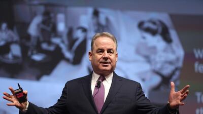 Etihad Airways president and chief executive James Hogan said that Gulf carriers are not the cause of Europe’s aviation challenges. Delores Johnson / The National