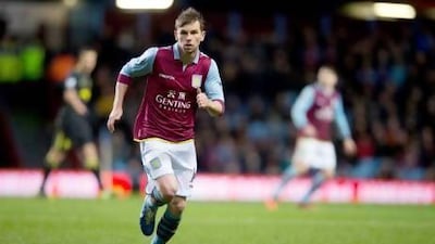 Brett Holman was running out for Aston Villa this season in the Premier League, and also made appearances with Australia. Neville Williams / Getty Images
