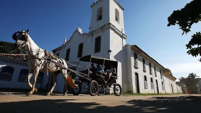 The town of Paraty, in Brazil, was built shortly after Portugal colonised Brazil in 1500. Getty Images