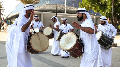Day three of the Culture Summit Abu Dhabi opened with a traditional performance from the mountain regions.