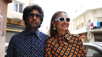 Zeid Hamdan and Lynn Adib make up Bedouin Burger. Courtesy Lebanese Underground