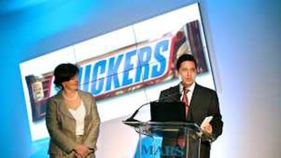 Ahmed Bayoumi, right, and Roula Kamhawi are optimistic that demand for their products will grow steadily.