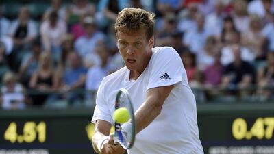 Tomas Berdych will begin his 2017 season at the Mubadala World Tennis Championship in Abu Dhabi. Toby Melville / Reuters