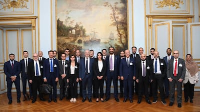 UAE Economy Minister Abdulla bin Touq is leading a UAE delegation to France to discuss the strengthening of economic co-operation in a number of sectors. Photo: UAE Ministry of Economy