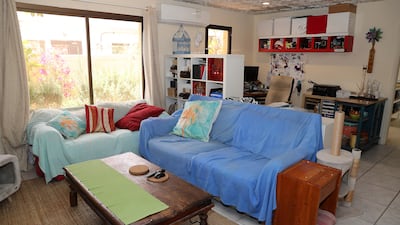 There is ample room to relax in the home