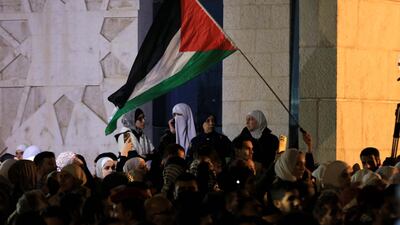 Hundreds of protesters sat on the streets in defiance of police orders. EPA