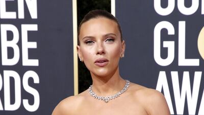 Scarlett Johansson has received two nominations at this year’s Baftas. EPA