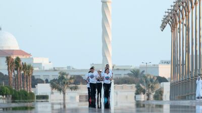 The Special Olympics World Games 2019 Torch Run.