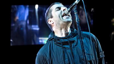 British singer Liam Gallagher performed at the Media City Amphitheatre in 2017. Frank Hoensch / Redferns