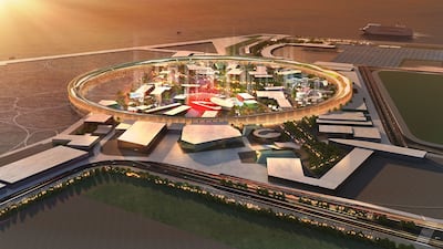 Construction has begun on a giant ring-shaped wooden roof at Expo 2025 Osaka's site. Expo 2025