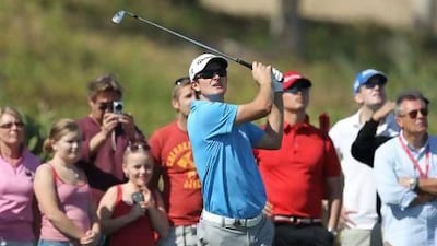 Justin Rose kept up his impressive form in the capital during the third round of Abu Dhabi HSBC Golf Championship. He leads by two strokes at the National Course.