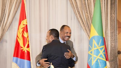 Ethiopia's Prime Minister Abiy Ahmed making peace with Eritrean President Isaias Afwerki has stunned observers. Reuters