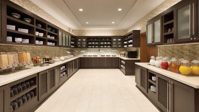 Breakfast though is a self-serve bun fight, with too many guests, shared tables and plastic crockery where the coffee, bread, hot food, fruits and cutlery regularly run out. Courtesy Hyatt DC