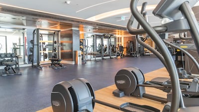 The fitness suite at Marriott Resort Palm Jumeirah