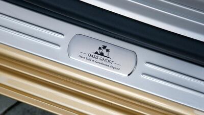 Details reflect the desert inspiration behind the car. Courtesy: Abu Dhabi Motors