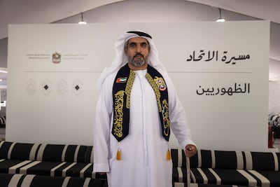 Turki Al Dhuhoori says the event is a celebration of national unity. Antonie Robertson / The National