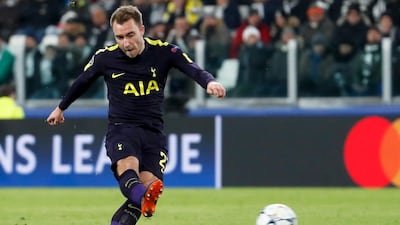 Tottenham's Christian Eriksen. Antonio Calanni / AP Photo