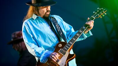 Gary Rossington, a founding member of Lynyrd Skynyrd, died aged 71 on March 5. EPA