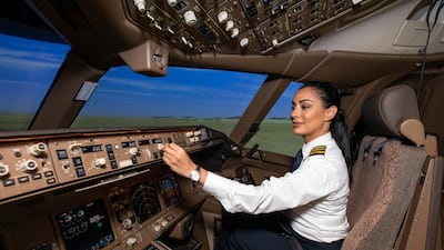 Rawia Abdulrahim Alriffi is a First Officer with Etihad Airways and looks forward to her country opening its doors to tourists. Courtesy Etihad