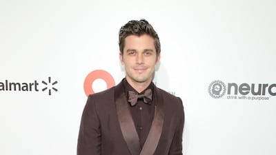 Antoni Porowski arrives at the 2020 Elton John Aids Foundation Oscar Viewing Party on Sunday, February 9, 2020, in California. AFP
