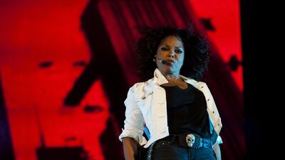 Despite cancelling her European tour, Janet Jackson is still expected to perform at the Dubai World Cup. Andrew Henderson / The National