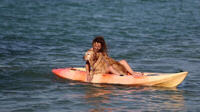 There is a professional dog handler on staff for safety reasons, who will assist in screening the dogs they arrive. Chris Whiteoak / The National