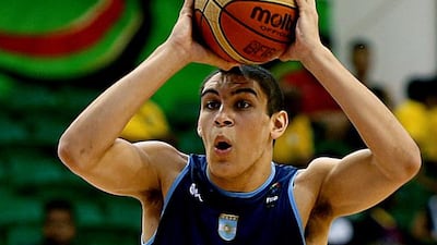 Lucio Delfino is from a basketball family. His father was a pro in Argentina. His brother is in the NBA. Satish Kumar / The National